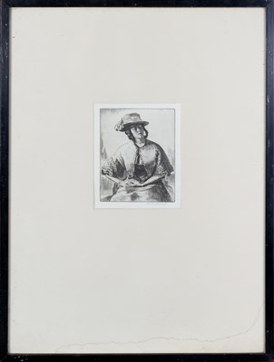 Lot 33 - Gerald Brockhurst (1890-1978) Elizabeth signed...