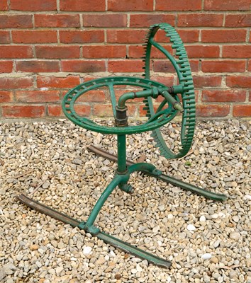 Lot 810 - A rare early 20th century green painted cast...