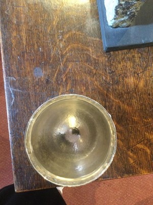 Lot 730 - Omar Ramsden (1873-1939) A silver chalice,...