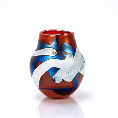 Lot 402 - Norman Stuart Clarke (b.1944) studio glass...