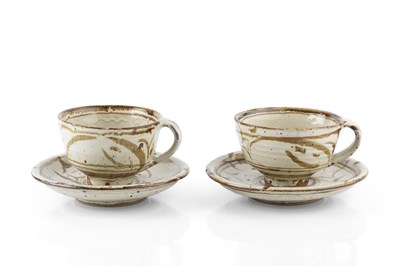 Lot 555 - Rupert Spira (b.1960) Two cups and saucers...