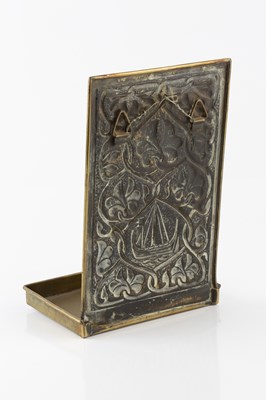Lot 722 - Keswick School Arts & Crafts candleholder...