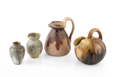 Lot 692 - French Art Pottery Charles Greber jug and two...