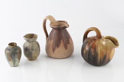Lot 692 - French Art Pottery Charles Greber jug and two...