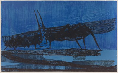 Lot 76 - Tadek Beulich (1922-2011) Two Insects 4/35,...