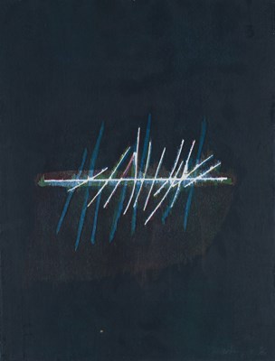 Lot 140 - Robyn Denny (1939-2014) Blue Line, 1991 10/50,...