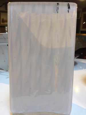 Lot 778 - William Butler for Whitefriars Slab vase and...