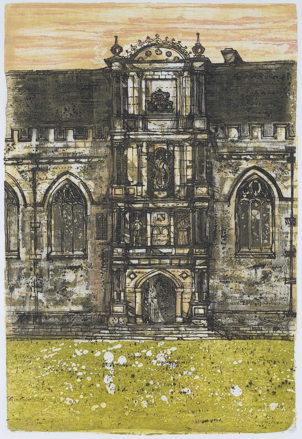 Lot 87 - Richard Beer (1928-2017) Wadham College,...
