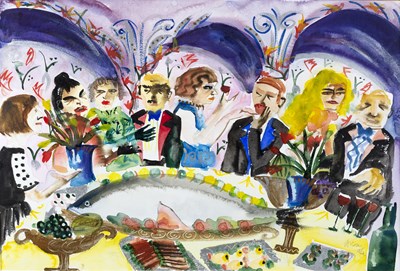 Lot 104 - Hilary Rosen (Contemporary) Celebration, 1994...