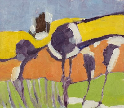 Lot 148 - Leon Davis (Contemporary) 'Evening Crowlas',...