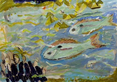 Lot 236 - Daphne McClure (b.1930) 'Some mussels and two...