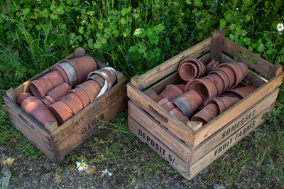 Lot 704 - Two crates of approximately eighty small...