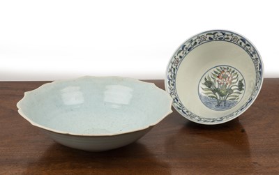 Lot 221 - Two Ceramic items Chinese, comprising of a...