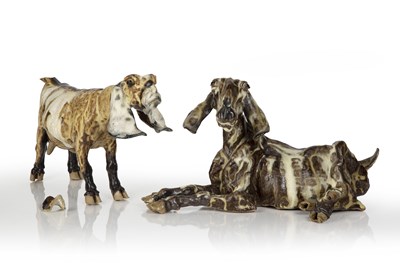 Lot 330 - Elaine Peto (b.1963) studio pottery models of...