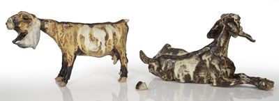 Lot 330 - Elaine Peto (b.1963) studio pottery models of...