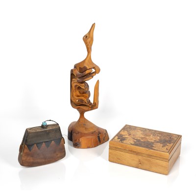 Lot 242 - Collection of items comprising of: parquetry...