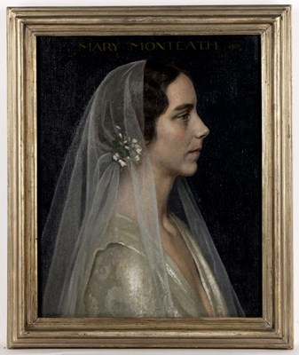 Lot 179 - Harold Knight (1874-1961) Portrait of Mary...