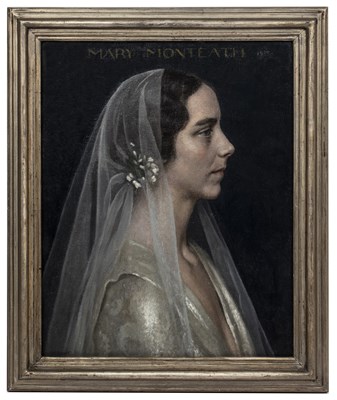 Lot 179 - Harold Knight (1874-1961) Portrait of Mary...