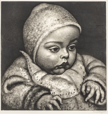 Lot 133 - Laura Knight (1877-1970) Baby signed in pencil...