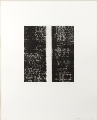 Lot 199 - Callum Innes (b.1964) 'M', screenprint,...