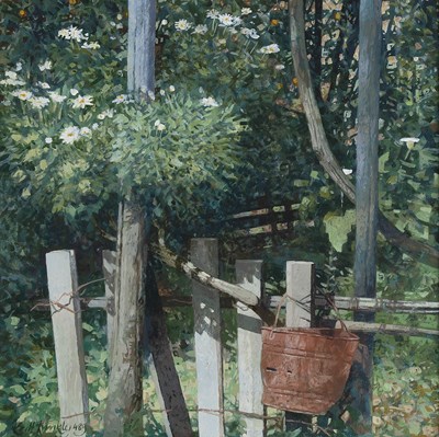 Lot 291 - Keith Dunkley (b.1942) Garden Views, a pair...