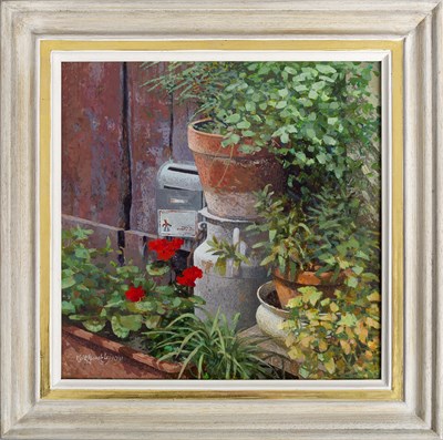 Lot 291 - Keith Dunkley (b.1942) Garden Views, a pair...