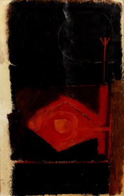 Lot 239 - Mark Coote (Contemporary) 'Red Equinox', oil...