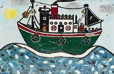 Lot 339 - Joan Gillchrest (1918-2008) Fishing Boat...