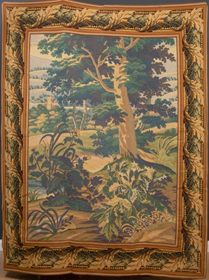 Lot 360 - A late 20th century Aubusson style verdure...