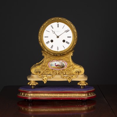 Lot 153 - A good sized 19th century French ormolu and...