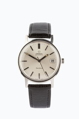 Lot 195 - A stainless steel automatic wristwatch by...