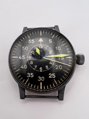 Lot 209 - A German Luftwaffe navigator's oversized watch...