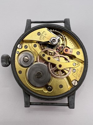 Lot 209 - A German Luftwaffe navigator's oversized watch...