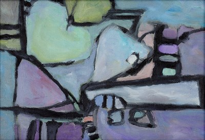 Lot 152 - Eric Richardson (1934-2001) 'Abscape Evening',...