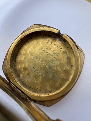 Lot 197 - A 9ct gold bracelet watch, the circular...