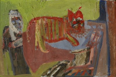 Lot 250 - Patrick Hayman (1915-1988) Two Friends and a...