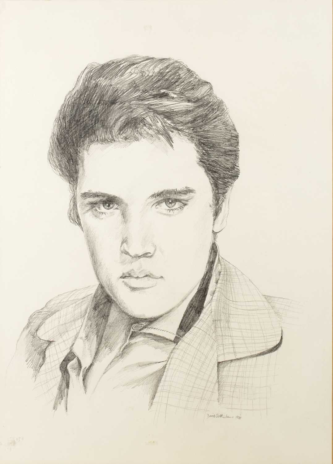 Lot 105 - David Sutherland (Contemporary) 'Elvis Presley'...