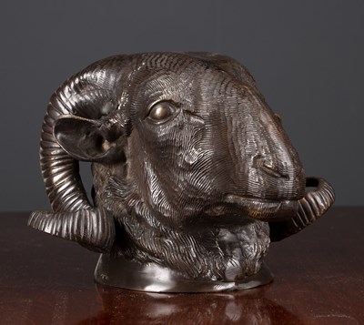 Lot 368 - A cast bronze sculpture in the form of the...