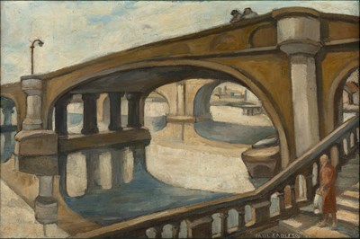 Lot 173 - Godfrey Paul Eagleton (b.1935) Thames Bridges...