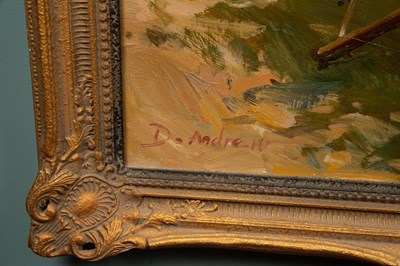 Lot 279 - D Andrew (20th century school) Waiting For Her...