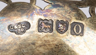 Lot 445 - Collection of silver and silver plate...