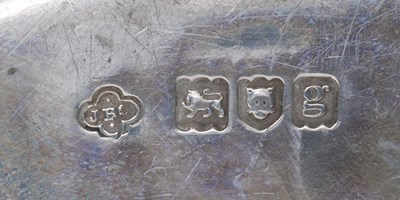 Lot 445 - Collection of silver and silver plate...