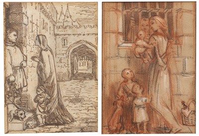 Lot 450 - Attributed to Charles West Cope Sketches for...