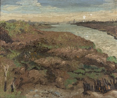 Lot 230 - Cedric Morris (1889-1982) Essex Coast, 1930...