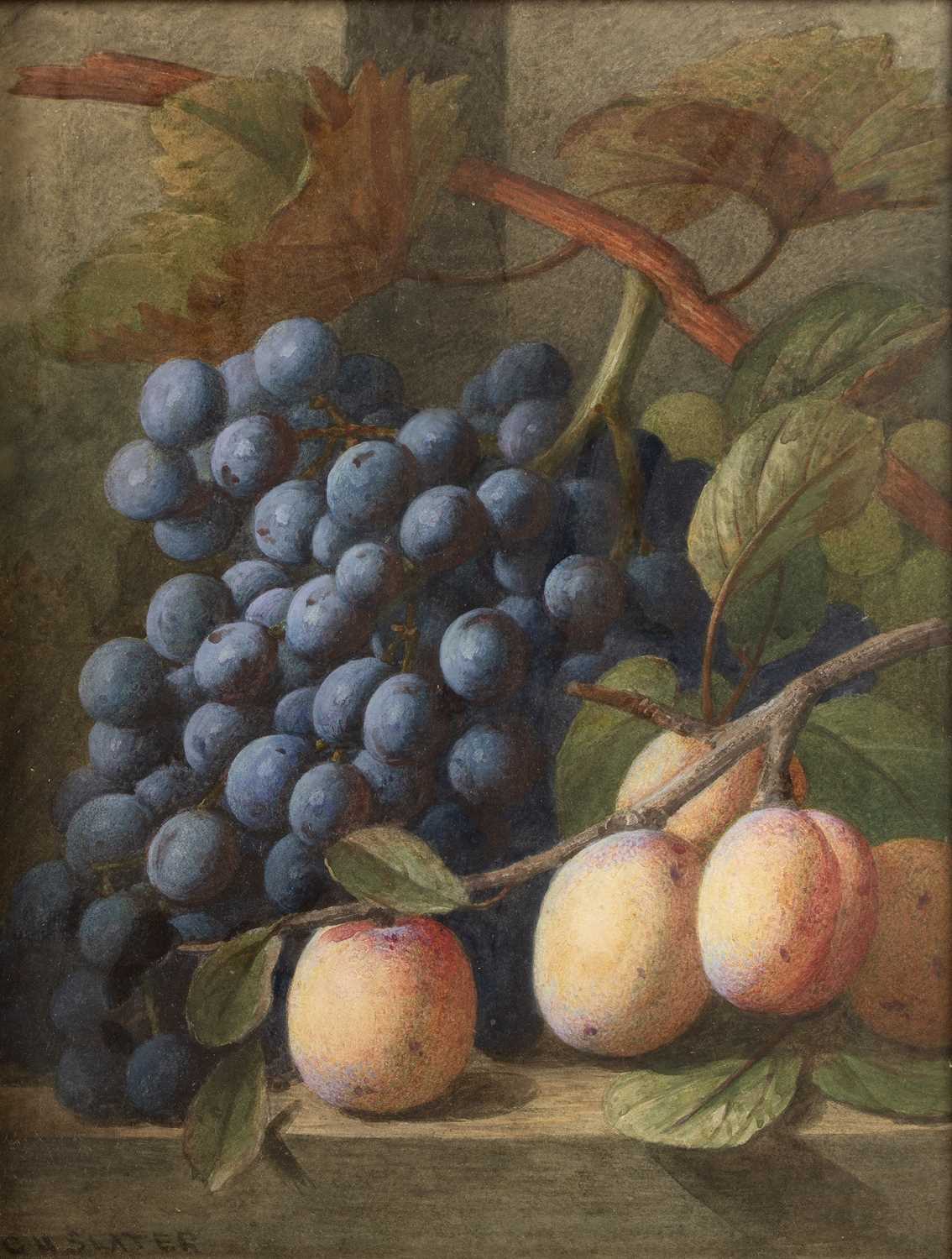 Lot 455 - Charles Henry Slater (c.1820-1890) Still life -...