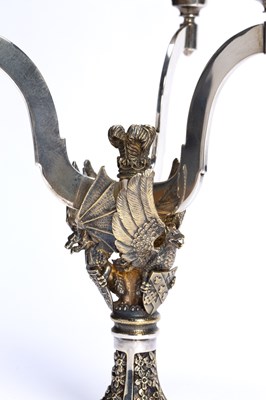 Lot 478 - Hector Miller (b.1945) for Aurum Designs Pair...