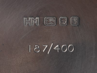 Lot 478 - Hector Miller (b.1945) for Aurum Designs Pair...