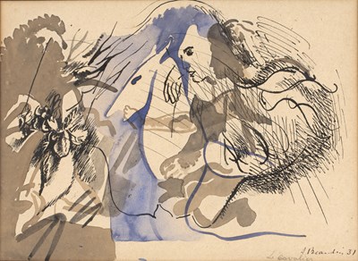 Lot 382 - André Beaudin (1895-1979) Le Cavalier, 1931...