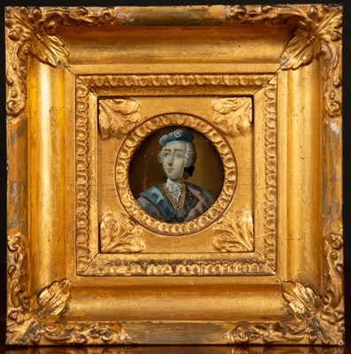 Lot 143 - A miniature portrait of Bonny Prince...