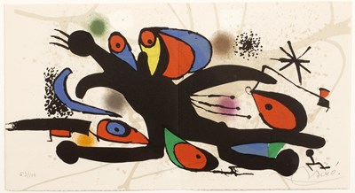 Lot 146 - Joan Miro (1893-1983) 'Grand Palais'...